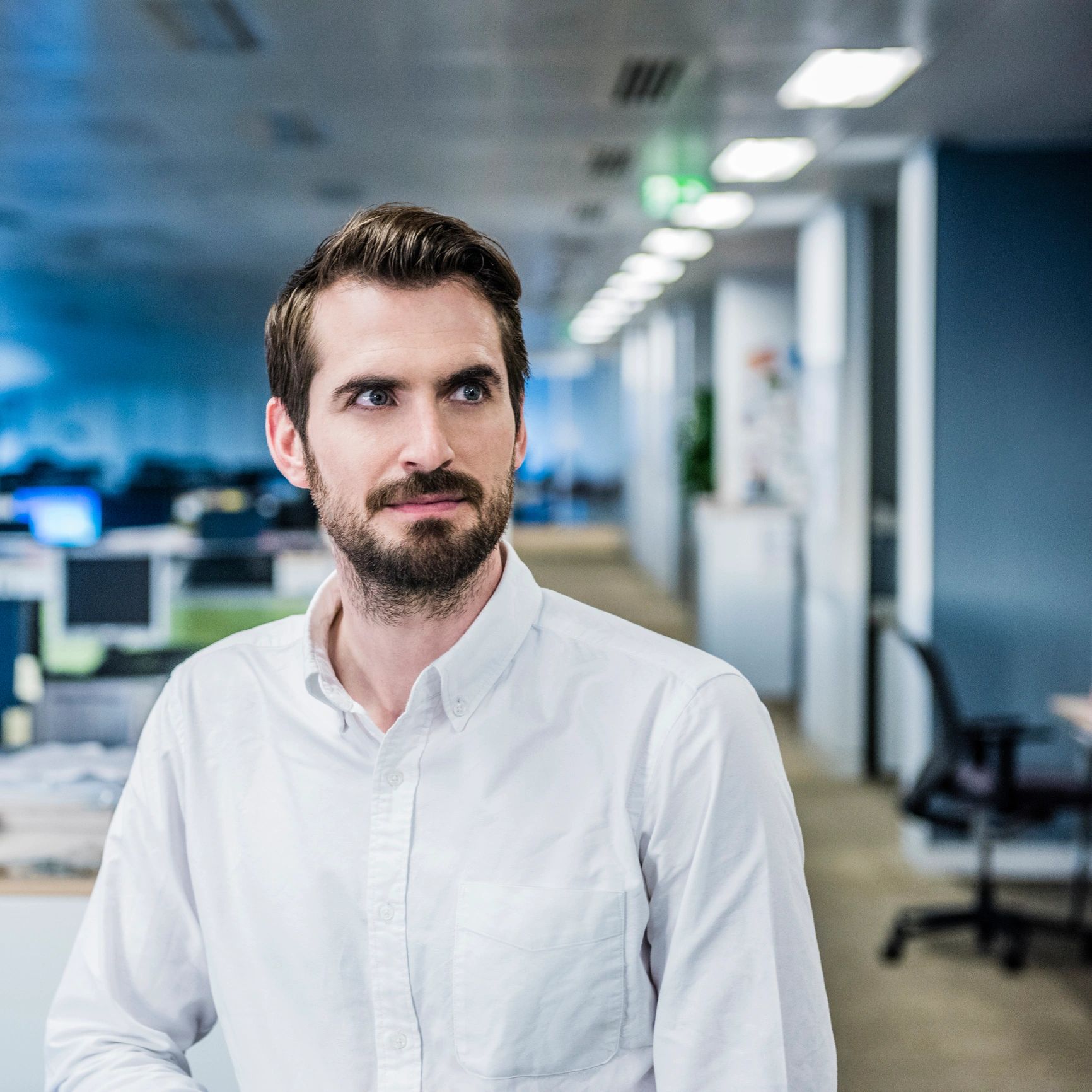 Portrait of a business professional in an office